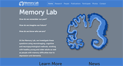 Desktop Screenshot of memorylab.org